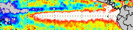 Sea Surface Height Anomalies for date listed after image